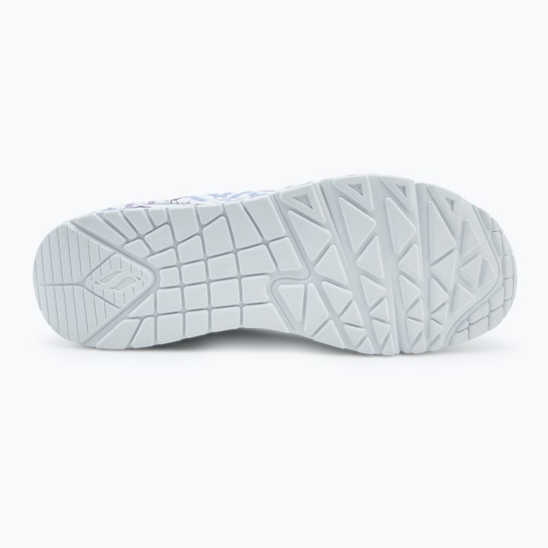Încălțăminte pentru femei SKECHERS JGoldcrown Uno Spread The Love white/light purple 4