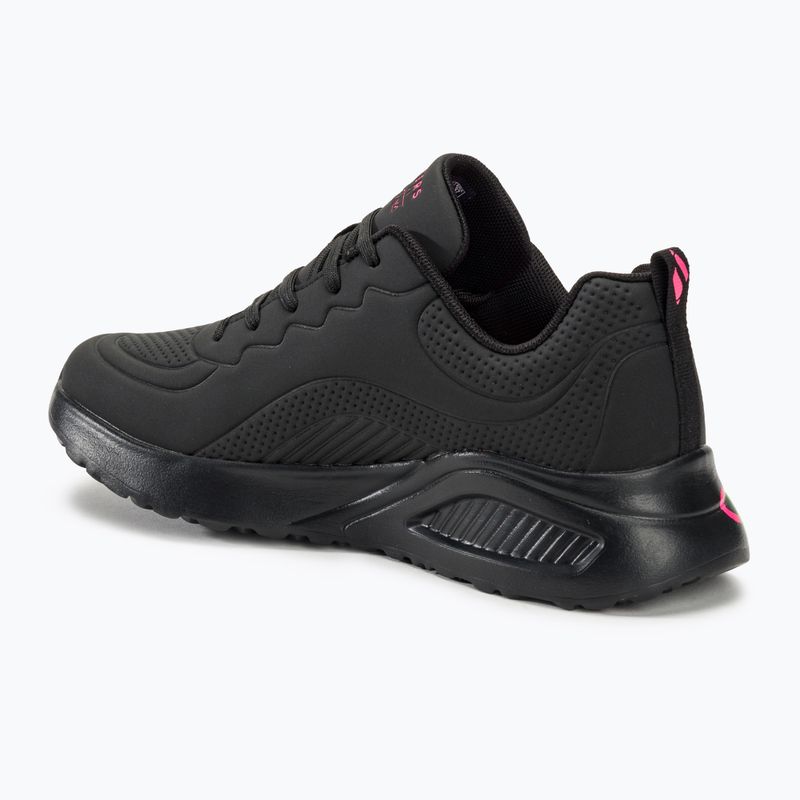 Încălțăminte pentru femei SKECHERS Uno Lite Heart Of Hearts black/multi 3