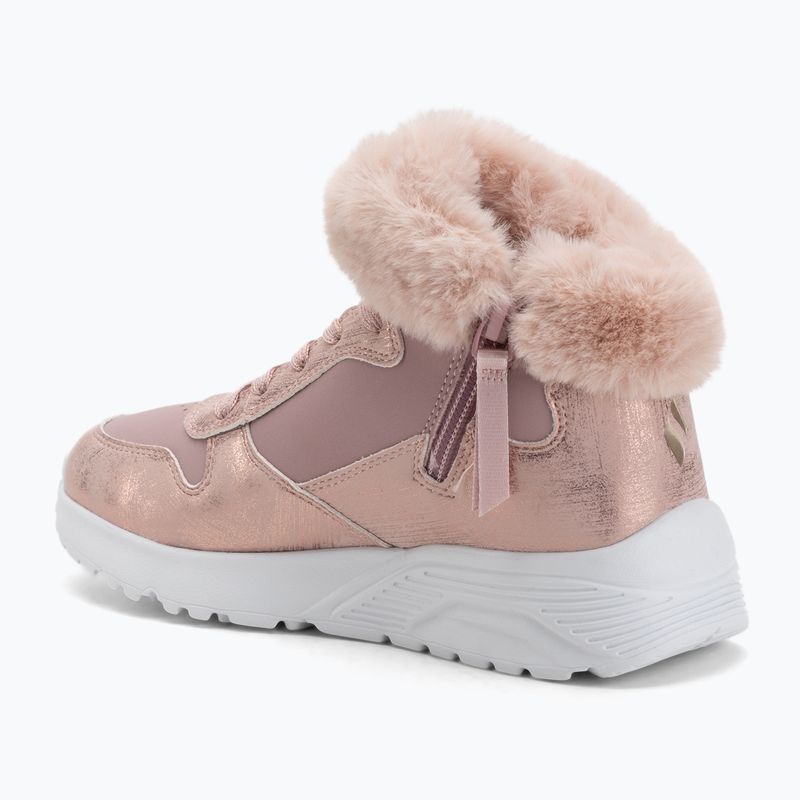Încălțăminte pentru copii SKECHERS Uno Lite Comfurt Collar mauve 3