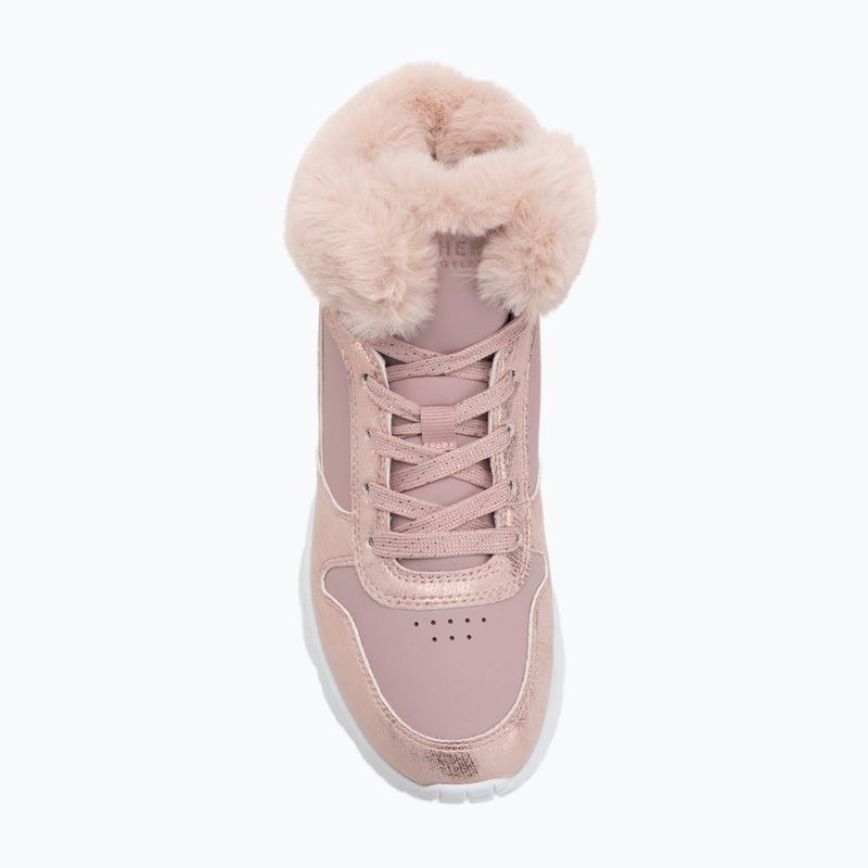 Încălțăminte pentru copii SKECHERS Uno Lite Comfurt Collar mauve 5