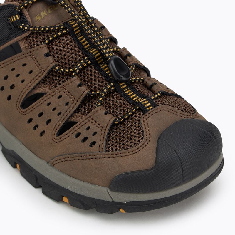 Sandale pentru bărbați SKECHERS Tresmen Menard brown 7
