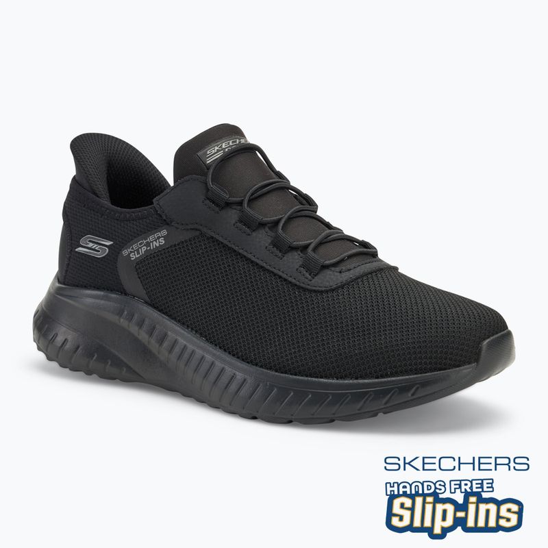 Încălțăminte pentru bărbați SKECHERS Bobs Squad Chaos Tough Walk black