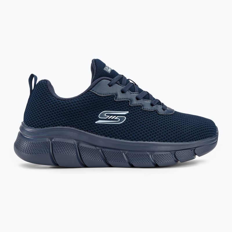 Încălțăminte pentru bărbați SKECHERS Bobs B Flex Chill Edge navy 2