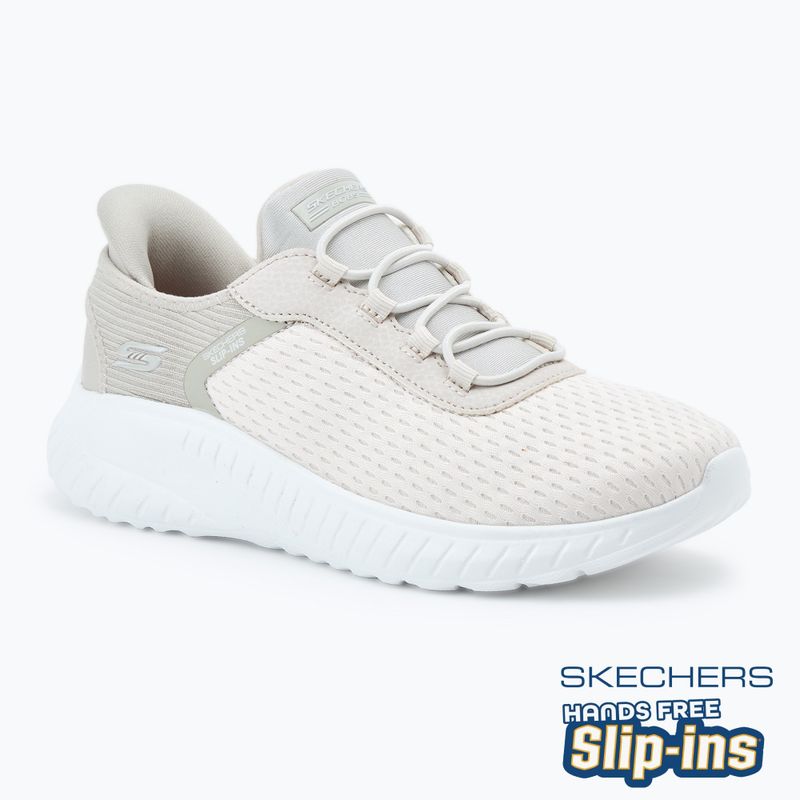 Încălțăminte pentru femei SKECHERS Bobs Squad Chaos In Color off white