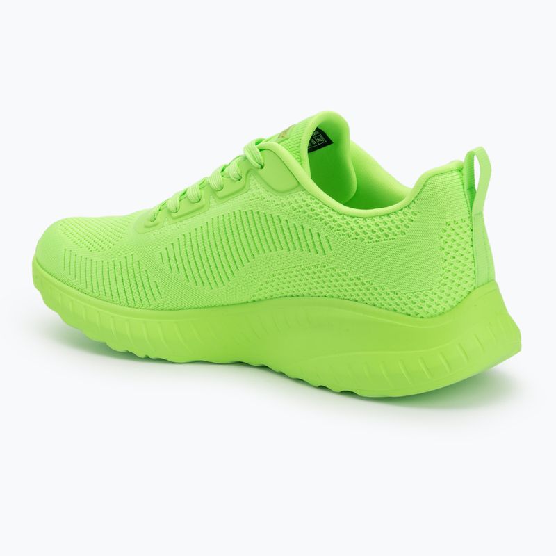 Încălțăminte pentru femei  SKECHERS Bobs Squad Chaos Cool Rythms lime 3
