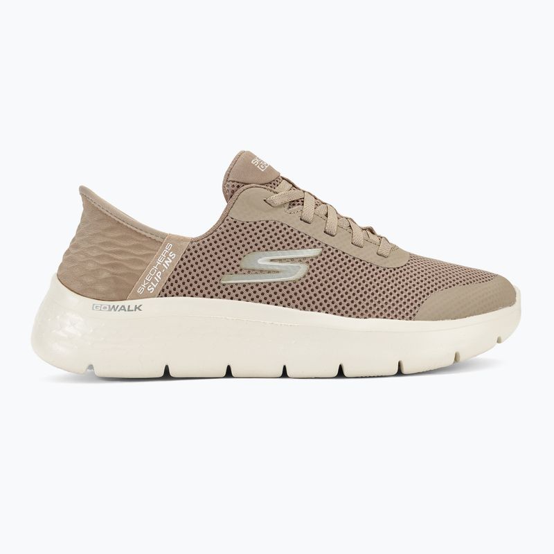Încălțăminte pentru femei SKECHERS Slip-ins Go Walk Flex Grand Entry taupe/white 2