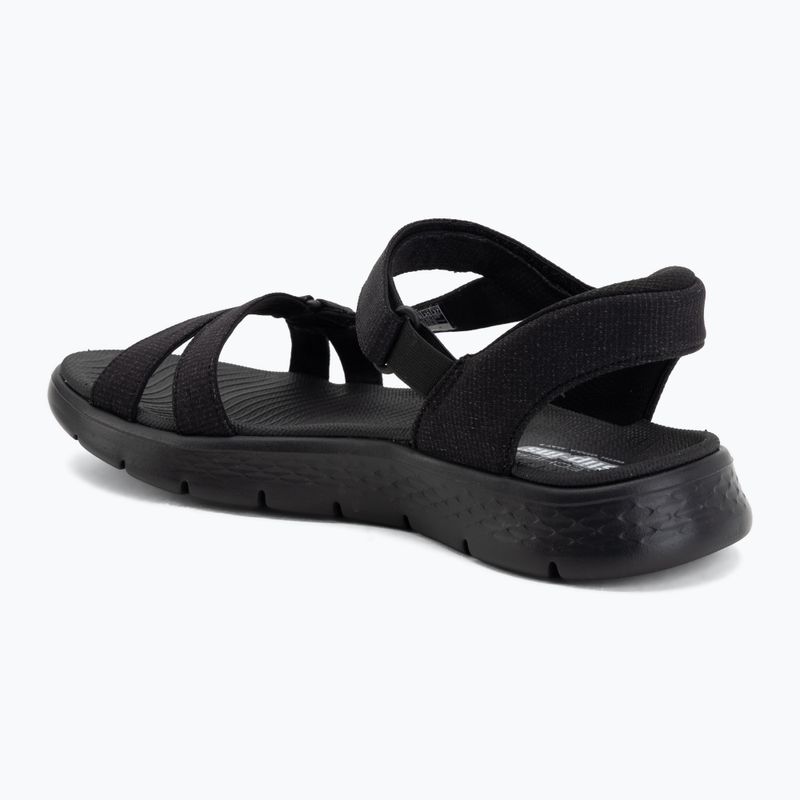 Sandale pentru femei SKECHERS Go Walk Flex Illuminate black 3