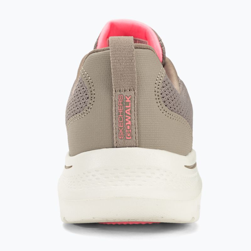 Încălțăminte pentru femei SKECHERS Go Walk 7 Clear Path taupe/pink 7