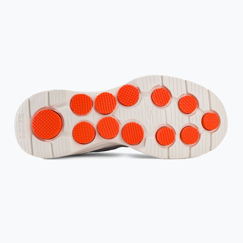 Încălțăminte pentru bărbați SKECHERS Go Walk 7 The Construct grey/white/orange 4