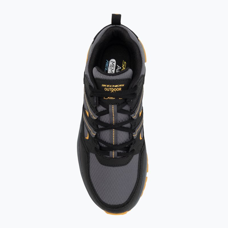 Încălțăminte pentru bărbați SKECHERS D'Lux Journey black/yellow 5