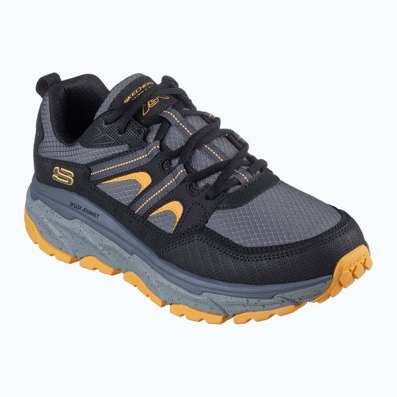 Încălțăminte pentru bărbați SKECHERS D'Lux Journey black/yellow 8