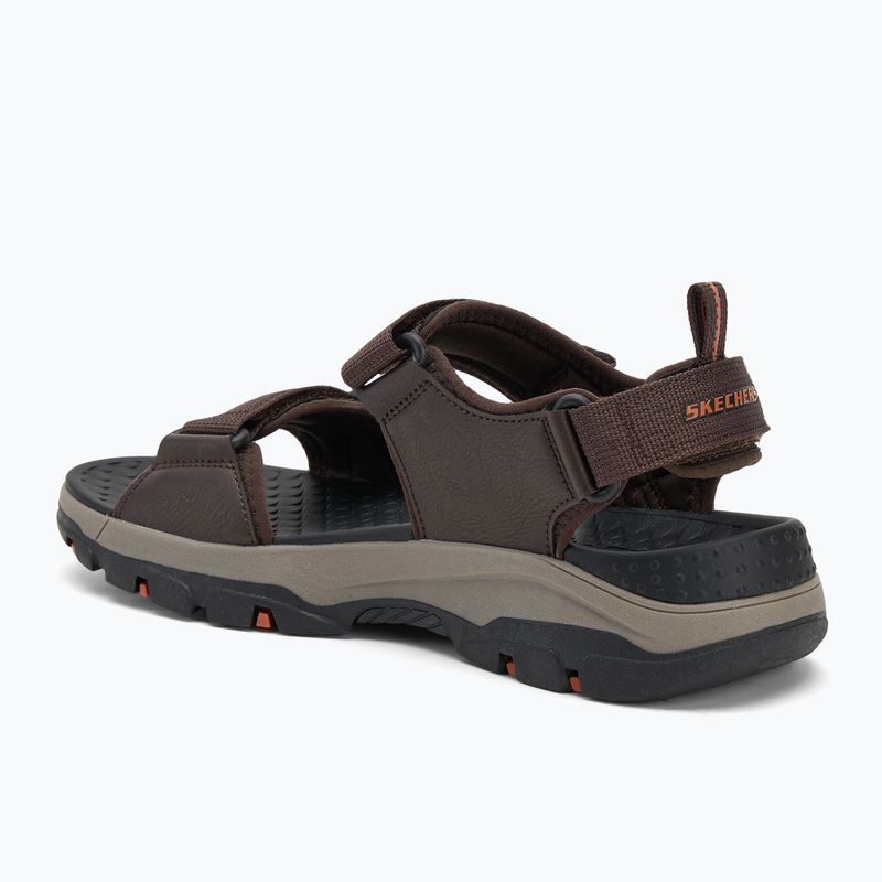Sandale pentru bărbați SKECHERS Tresmen Ryer chocolate 3
