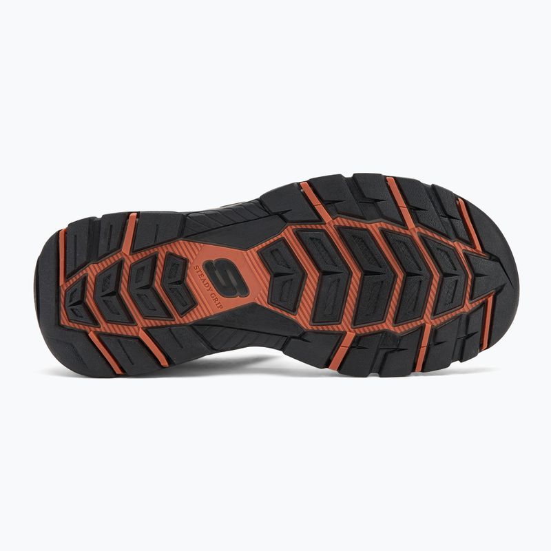 Sandale pentru bărbați SKECHERS Tresmen Ryer chocolate 4