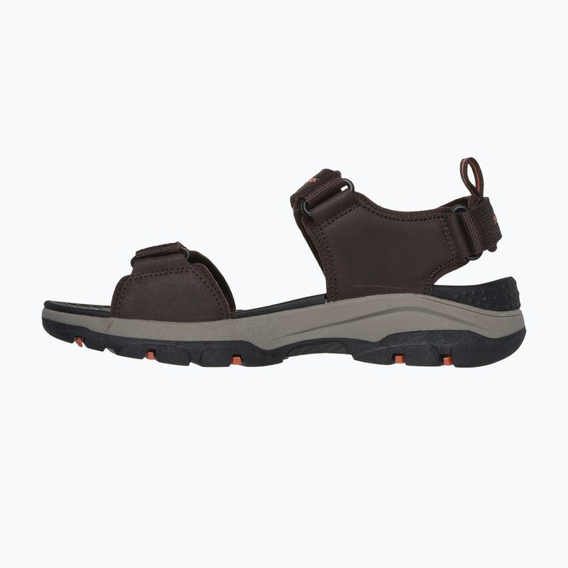 Sandale pentru bărbați SKECHERS Tresmen Ryer chocolate 3