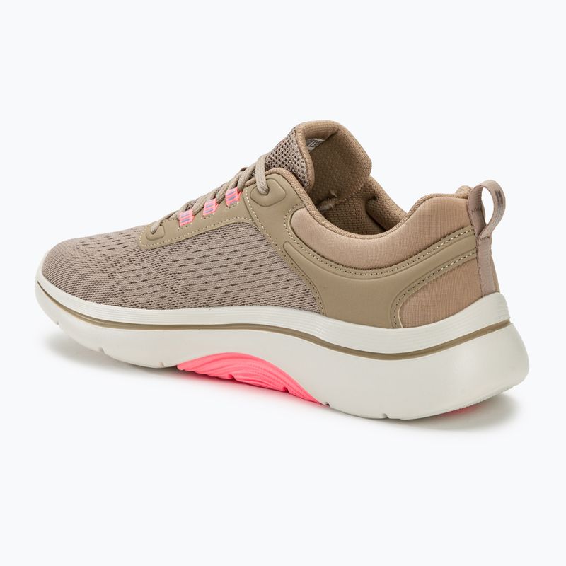 Încălțăminte pentru femei SKECHERS Go Walk Arch Fit 2.0 Balin taupe/multi 3