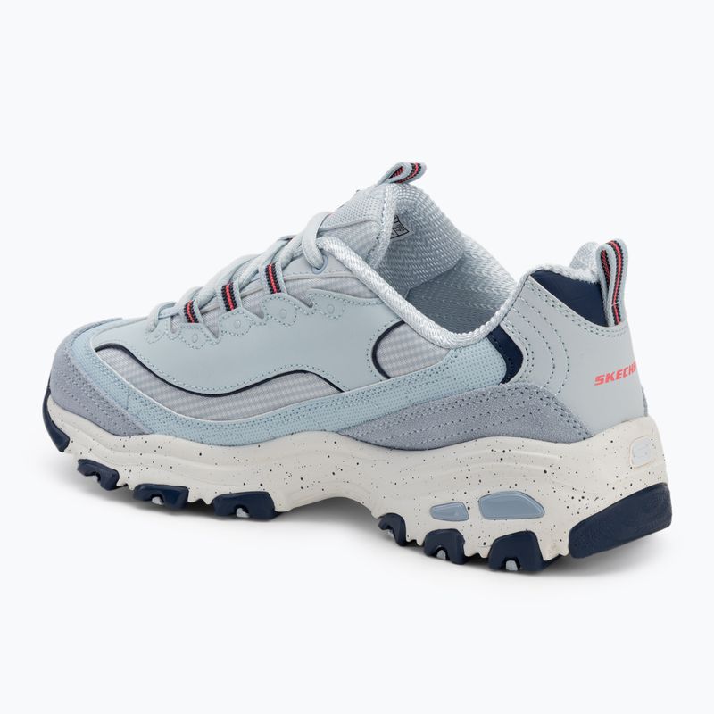 Încălțăminte pentru femei  SKECHERS D'Lites Bold Views light blue/multi 3