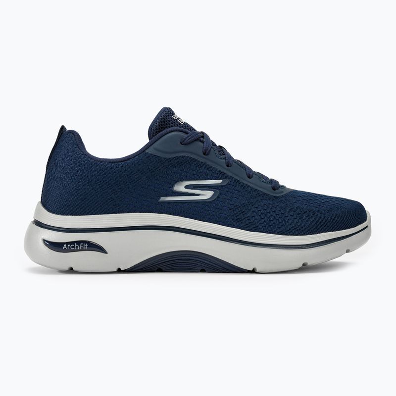 Încălțăminte pentru bărbați SKECHERS Go Walk Arch Fit 2.0 Idyllic 2 navy/white 2