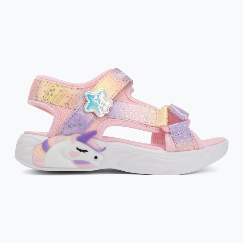 Sandale pentru copii SKECHERS Unicorn Dreams Majestic Bliss pink 2