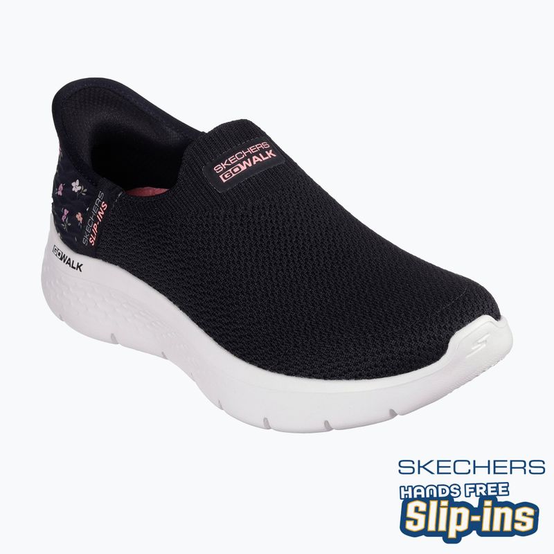 Încălțăminte pentru femei  SKECHERS Go Walk Flex Sunset Rose black