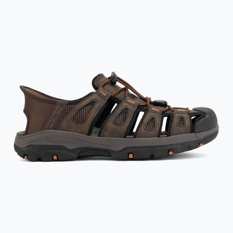 Sandale pentru bărbați SKECHERS Tresmen Norvick brown 2