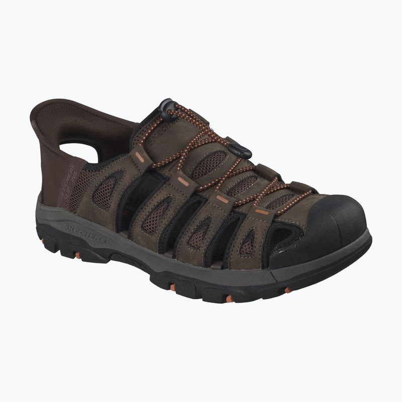 Sandale pentru bărbați SKECHERS Tresmen Norvick brown