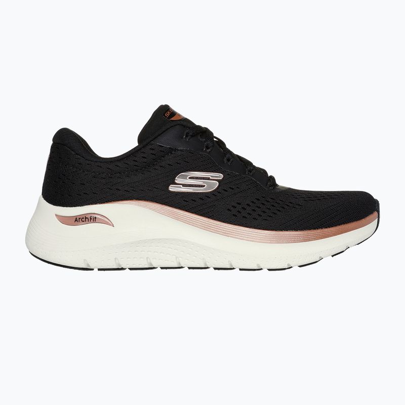 Încălțăminte pentru femei  SKECHERS Arch Fit 2.0 Glow The Distance black/rose gold 2