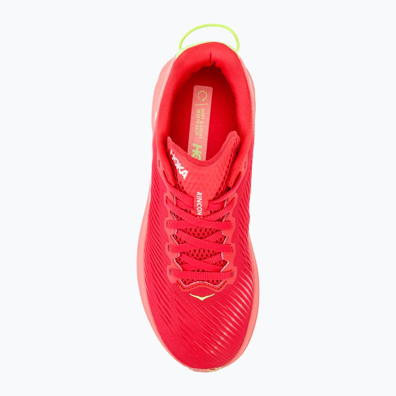 Încălăminte de alergat pentru femei HOKA Rincon 3 cerise/coral 5