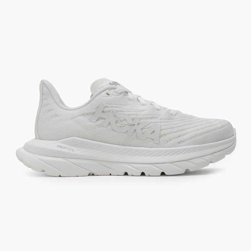 Încălțăminte de alergare pentru femei HOKA Mach 5 white/white 2
