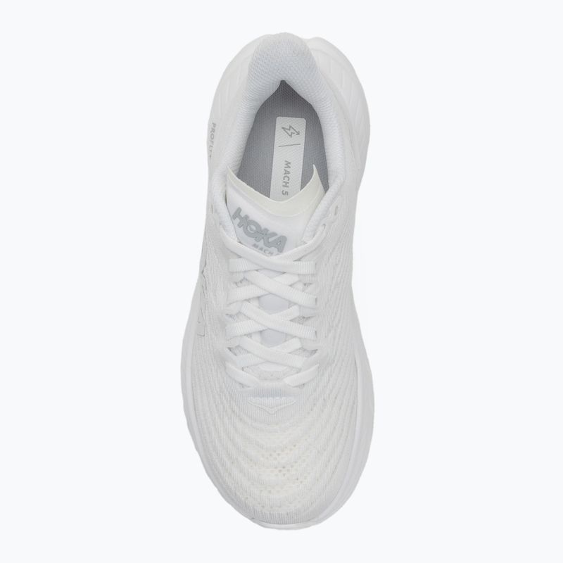 Încălțăminte de alergare pentru femei HOKA Mach 5 white/white 5