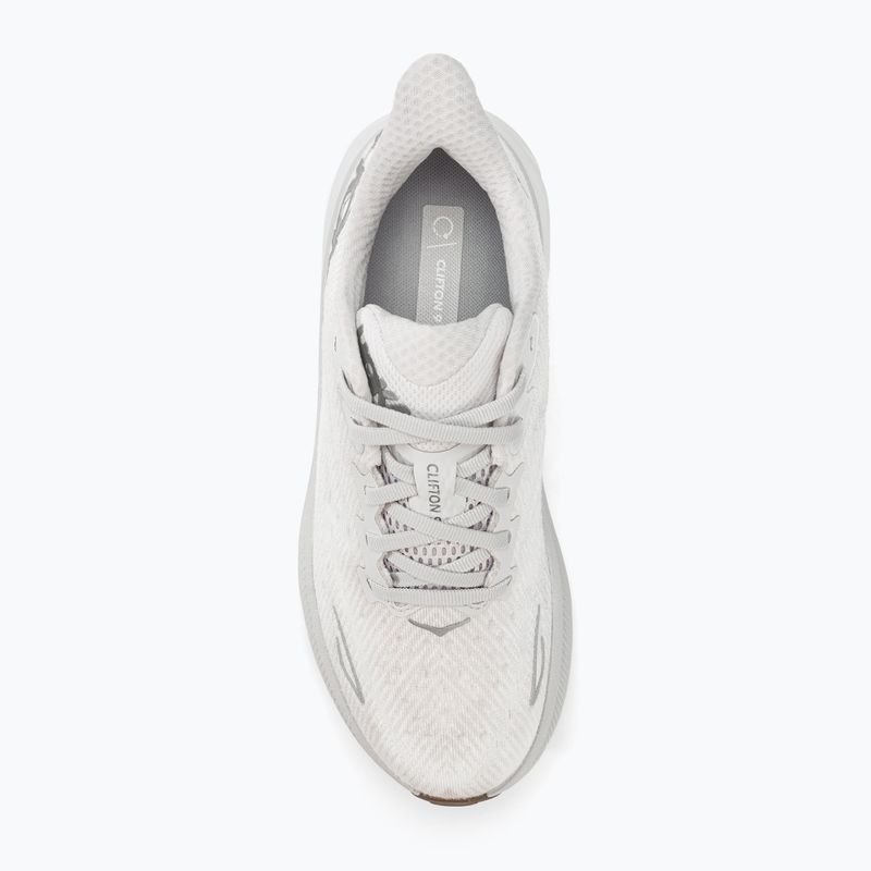 Încălțăminte de alergat pentru femei HOKA Clifton 9 nimbus cloud/white 5