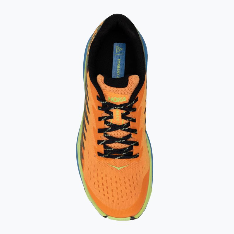 Încălțăminte de alergat pentru bărbați HOKA Torrent 3 solar flare/lettuce 5