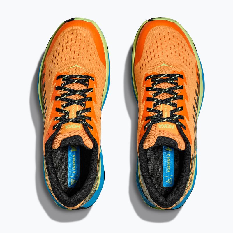 Încălțăminte de alergat pentru bărbați HOKA Torrent 3 solar flare/lettuce 12