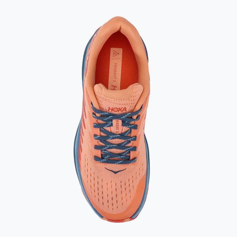Încălțăminte de alergat pentru femei HOKA Torrent 3 papaya/real teal 7