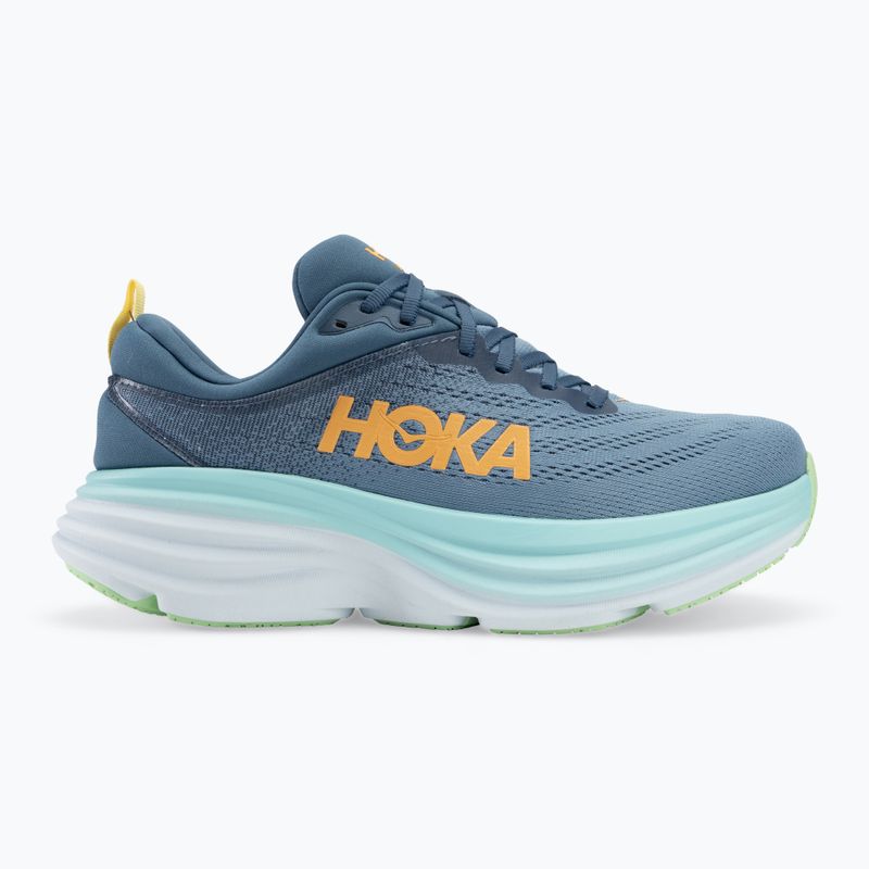 Încălțăminte de alergare pentru bărbați HOKA Bondi 8 Wide real teal/shadow 2