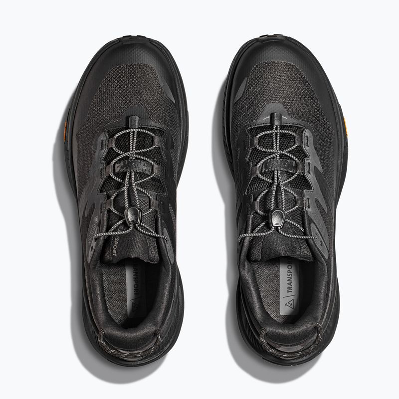 Încălțăminte de alergat pentru bărbați HOKA Transport GTX black/black 15