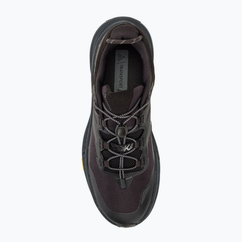 Încălțăminte de alergat pentru bărbați HOKA Transport GTX black/black 5