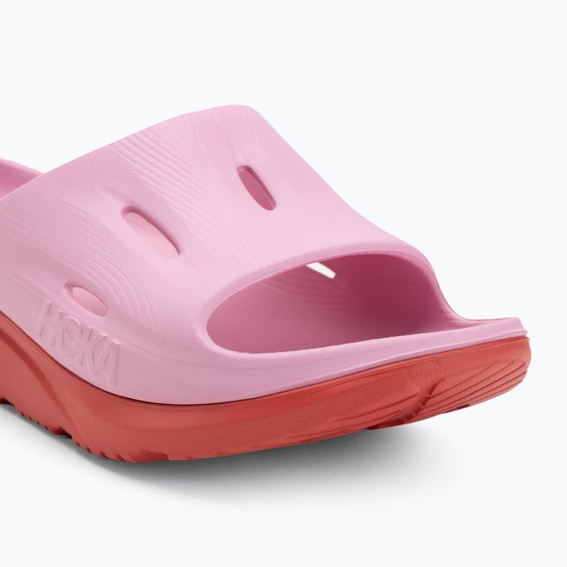 Papuci pentru copii HOKA Ora Recovery Slide 3 peony/cerise 7