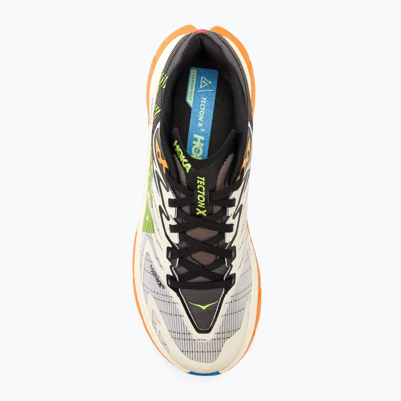 Încălțăminte de alergat pentru bărbați HOKA Tecton X 2 white/solar flare 5