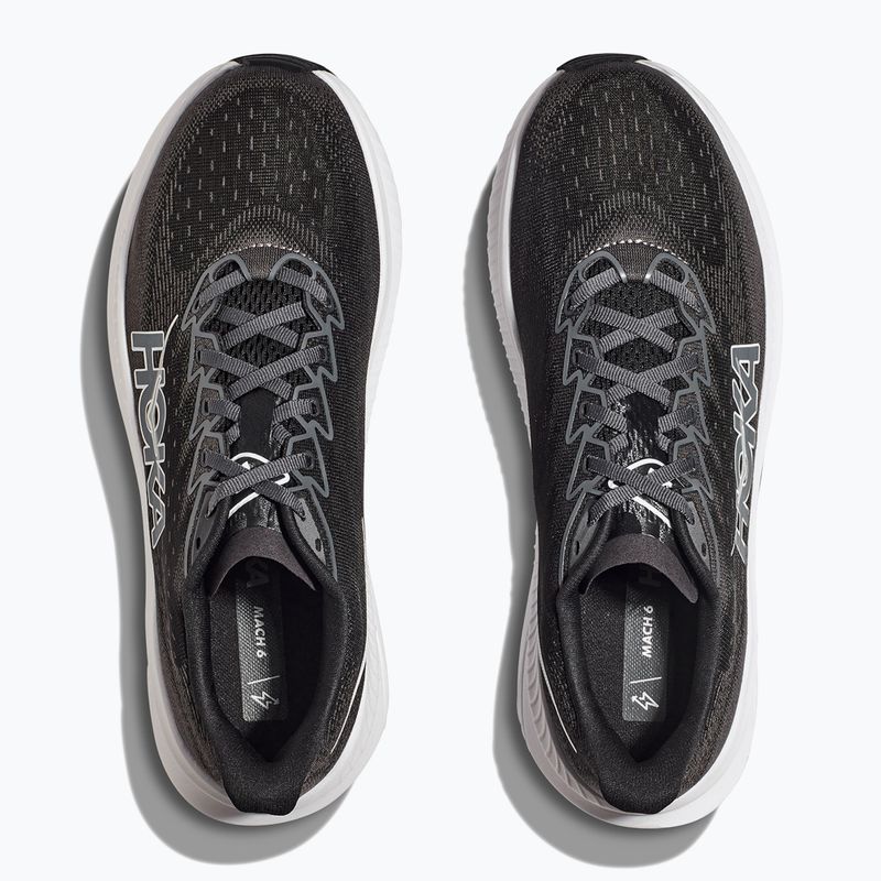 Încălțăminte de alergare pentru femei HOKA Mach 6 black/white 6