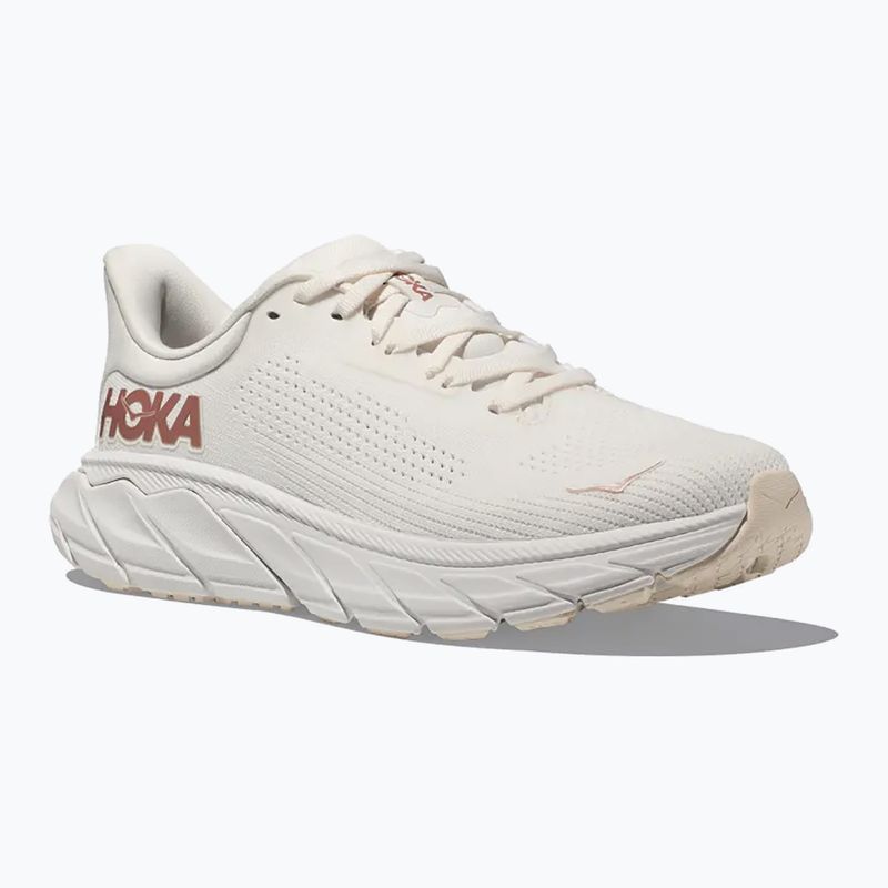 Încălțăminte de alergat pentru femei HOKA Arahi 7 blanc de blanc/rose gold 8