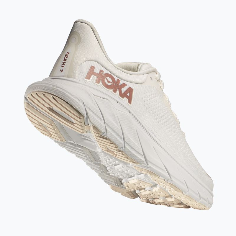 Încălțăminte de alergat pentru femei HOKA Arahi 7 blanc de blanc/rose gold 11