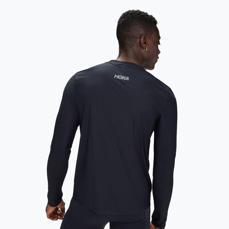 Longsleeve de alergare pentru bărbați HOKA Airolite Run black 3