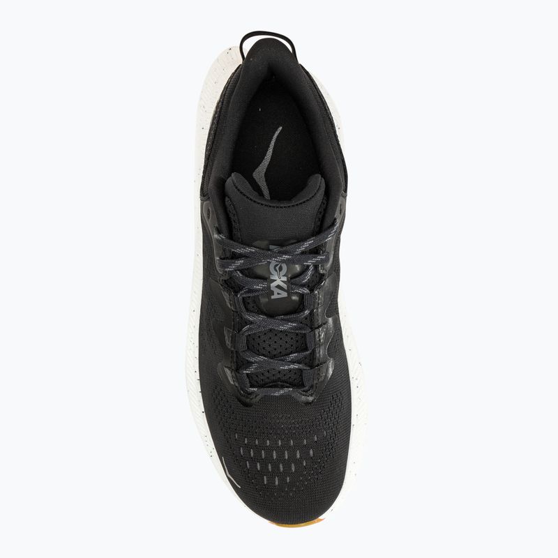 Încălțăminte de alergat pentru bărbați HOKA Kawana 2 black/white 5