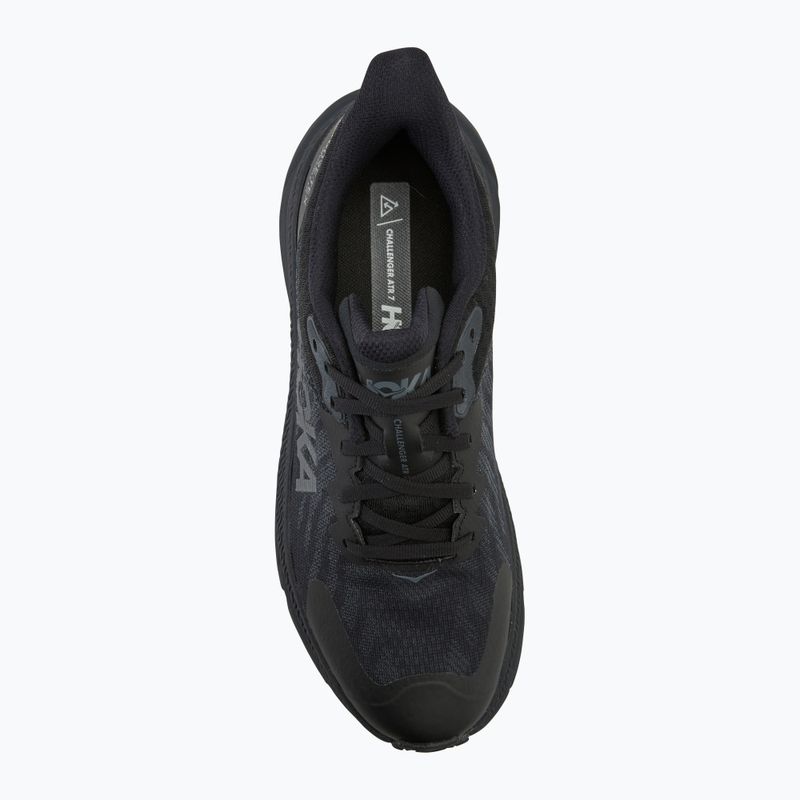 Încălțăminte de alergare pentru bărbați HOKA Challenger 7 GTX black/black 5