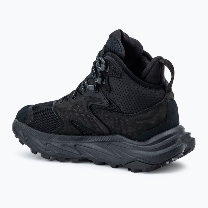 Încălțăminte turistică pentru bărbați HOKA Anacapa 2 Mid GTX black/black 3