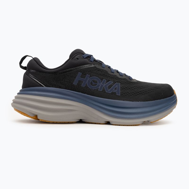 Încălțăminte de alergare pentru bărbați HOKA Bondi 8 black/ironore 2