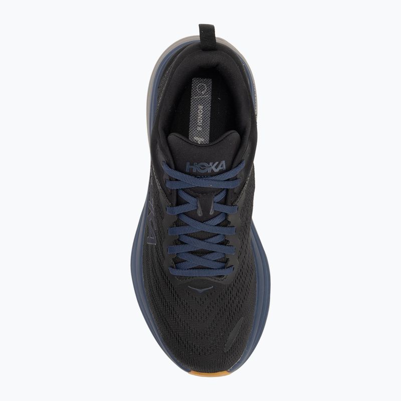 Încălțăminte de alergare pentru bărbați HOKA Bondi 8 black/ironore 5