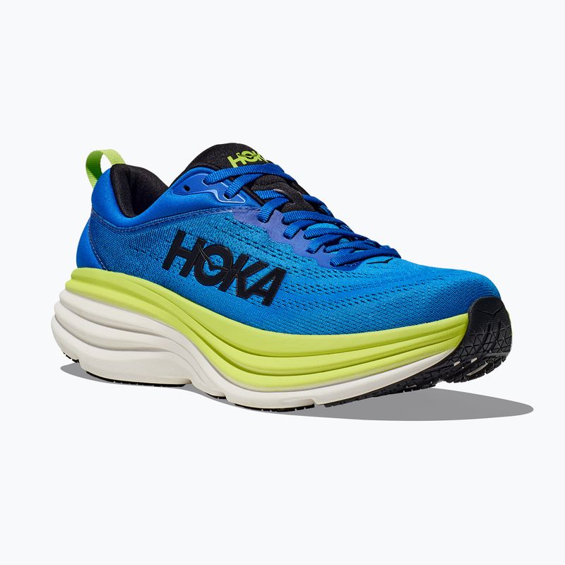 Încălțăminte de alergare pentru bărbați HOKA Bondi 8 electric cobalt/lettuce