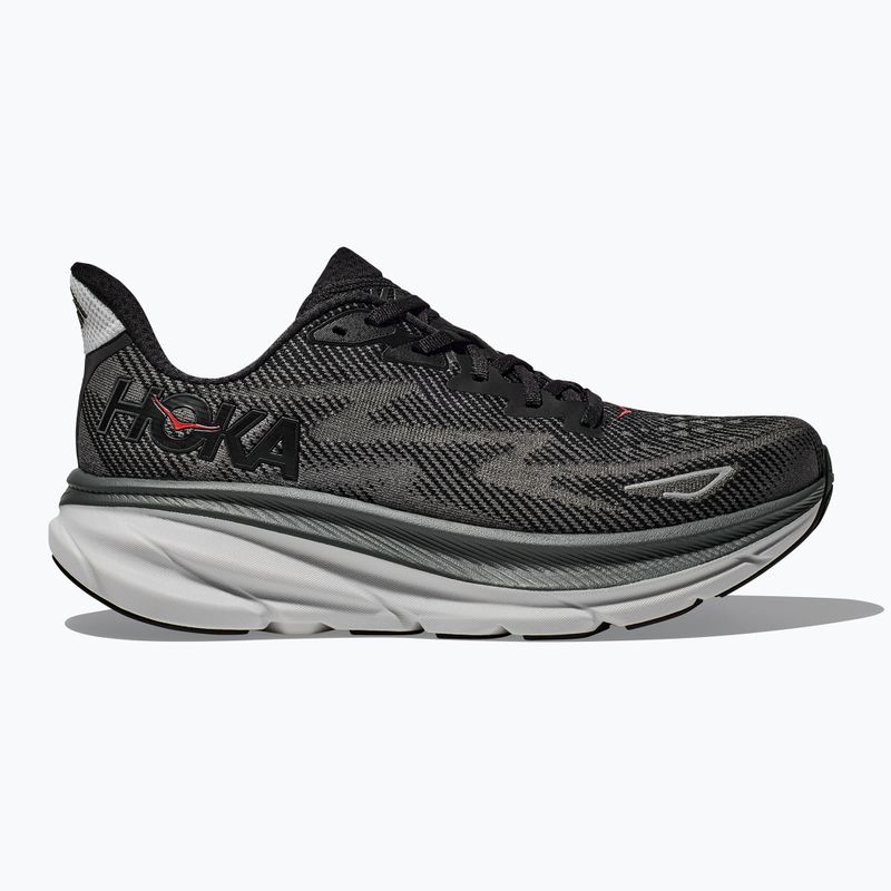 Încălțăminte de alergare pentru bărbați HOKA Clifton 9 black/outer orbit 2