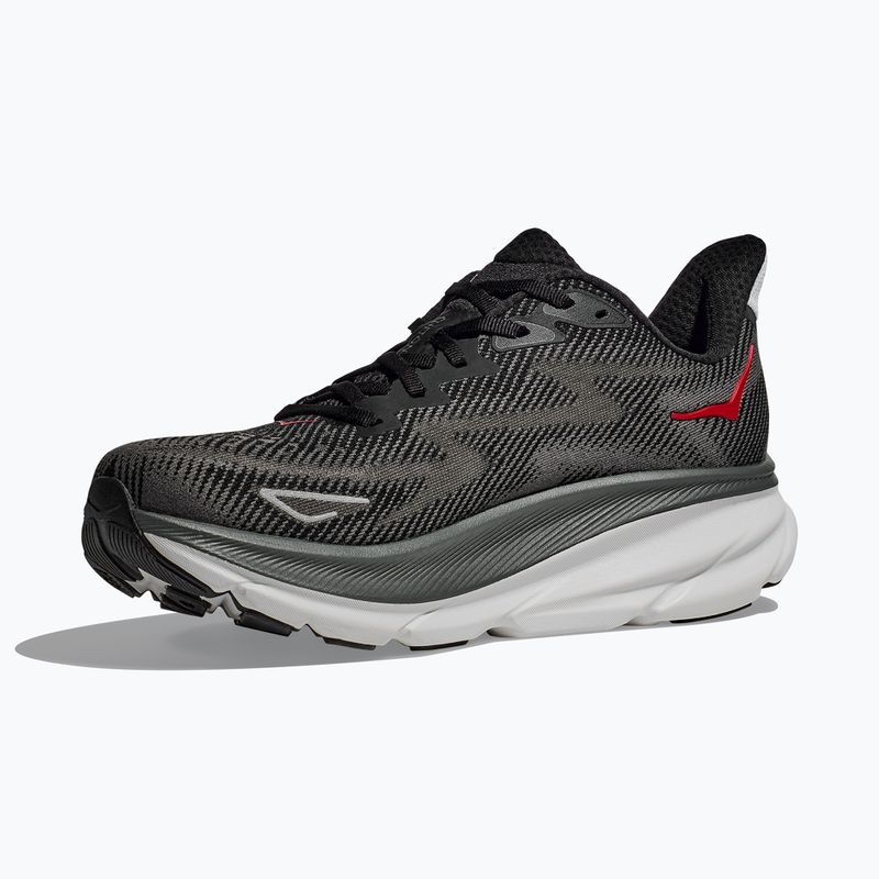 Încălțăminte de alergare pentru bărbați HOKA Clifton 9 black/outer orbit 4